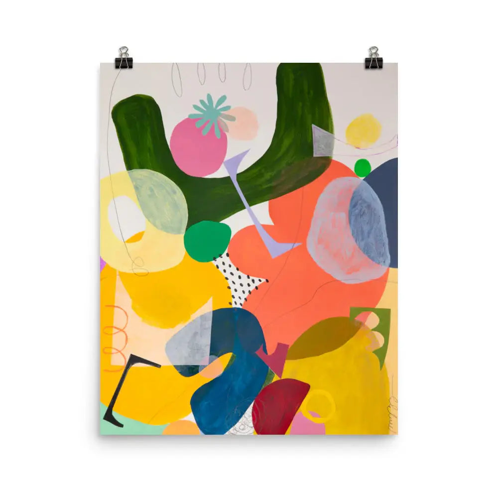 "Confetti Moments" Art Print: 8x10