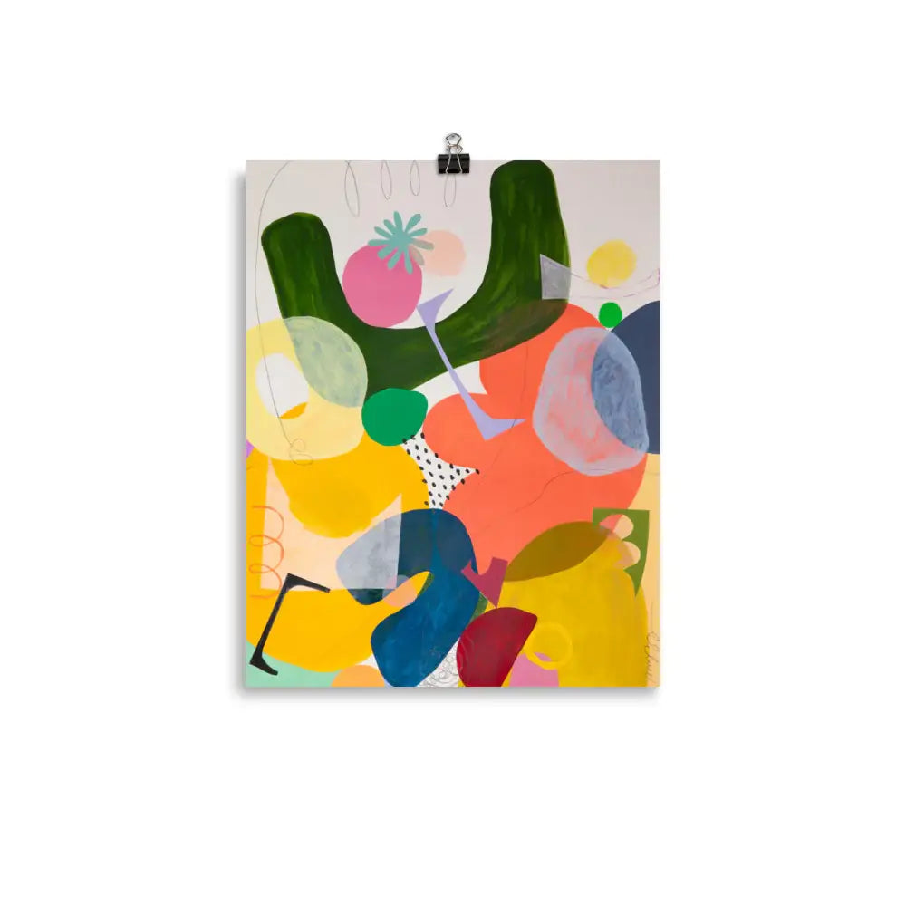 "Confetti Moments" Art Print: 8x10