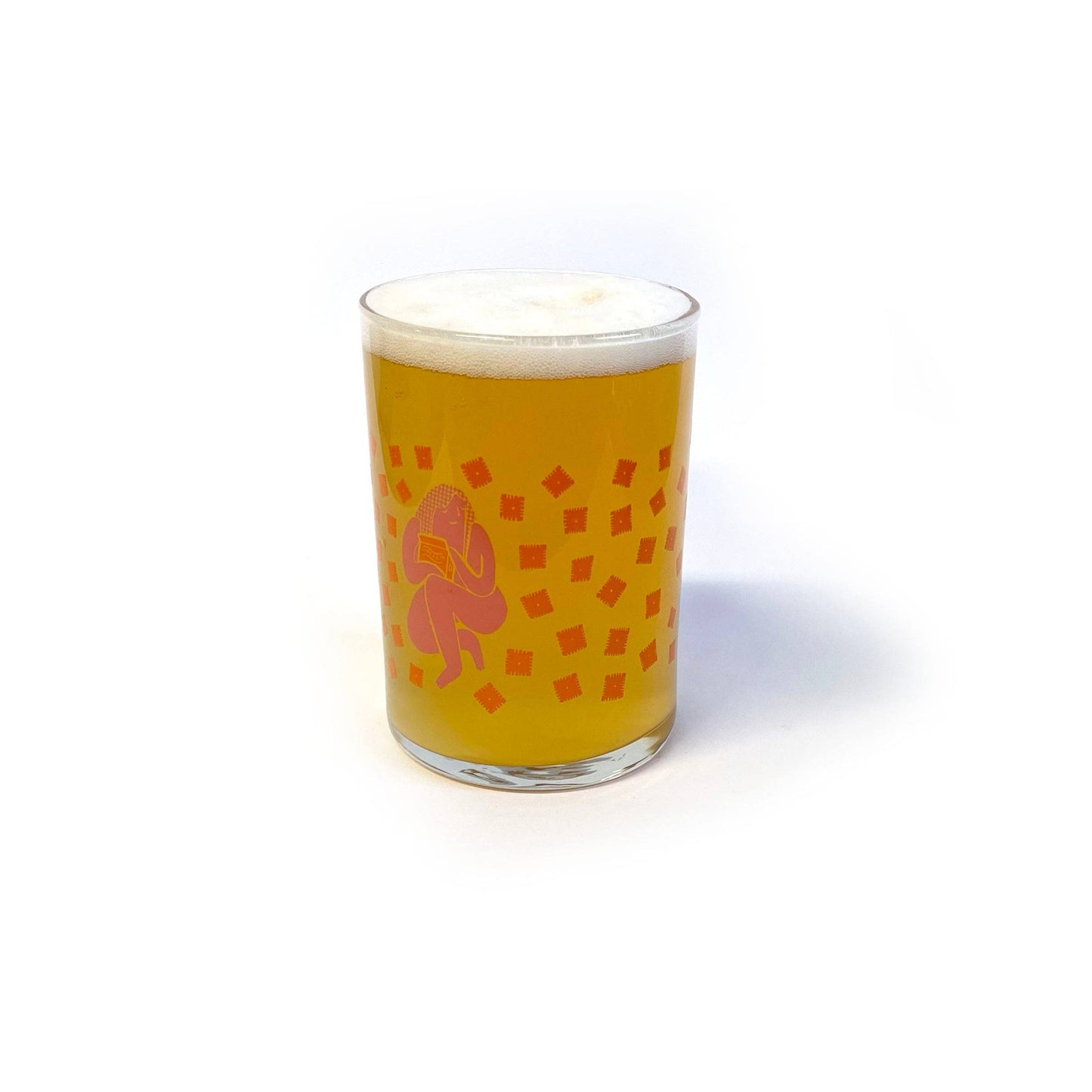 Cheez-It Nude Drinking Glass