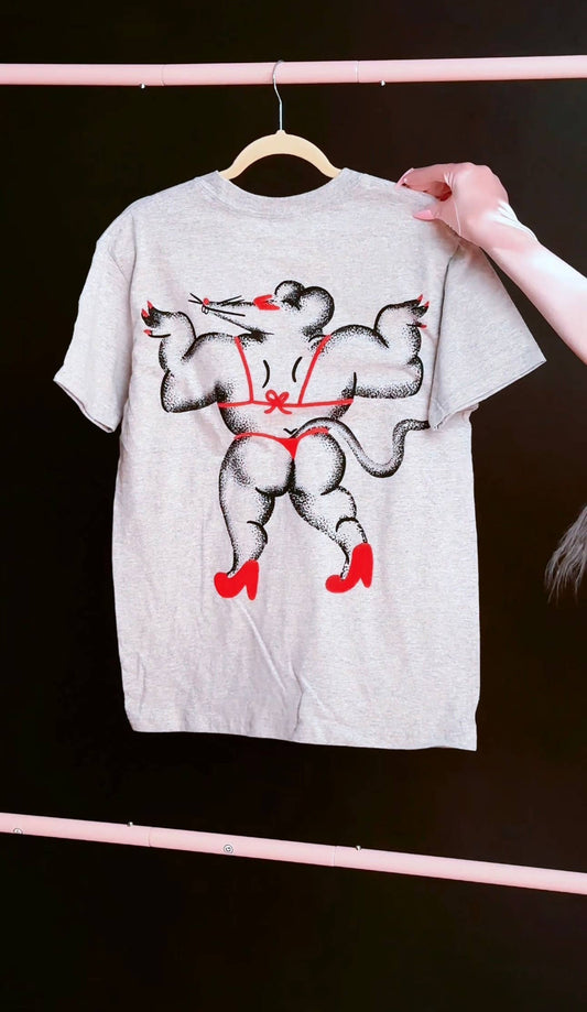 Gym Rat Shirt - Jumbo Double-Sided Screen Print