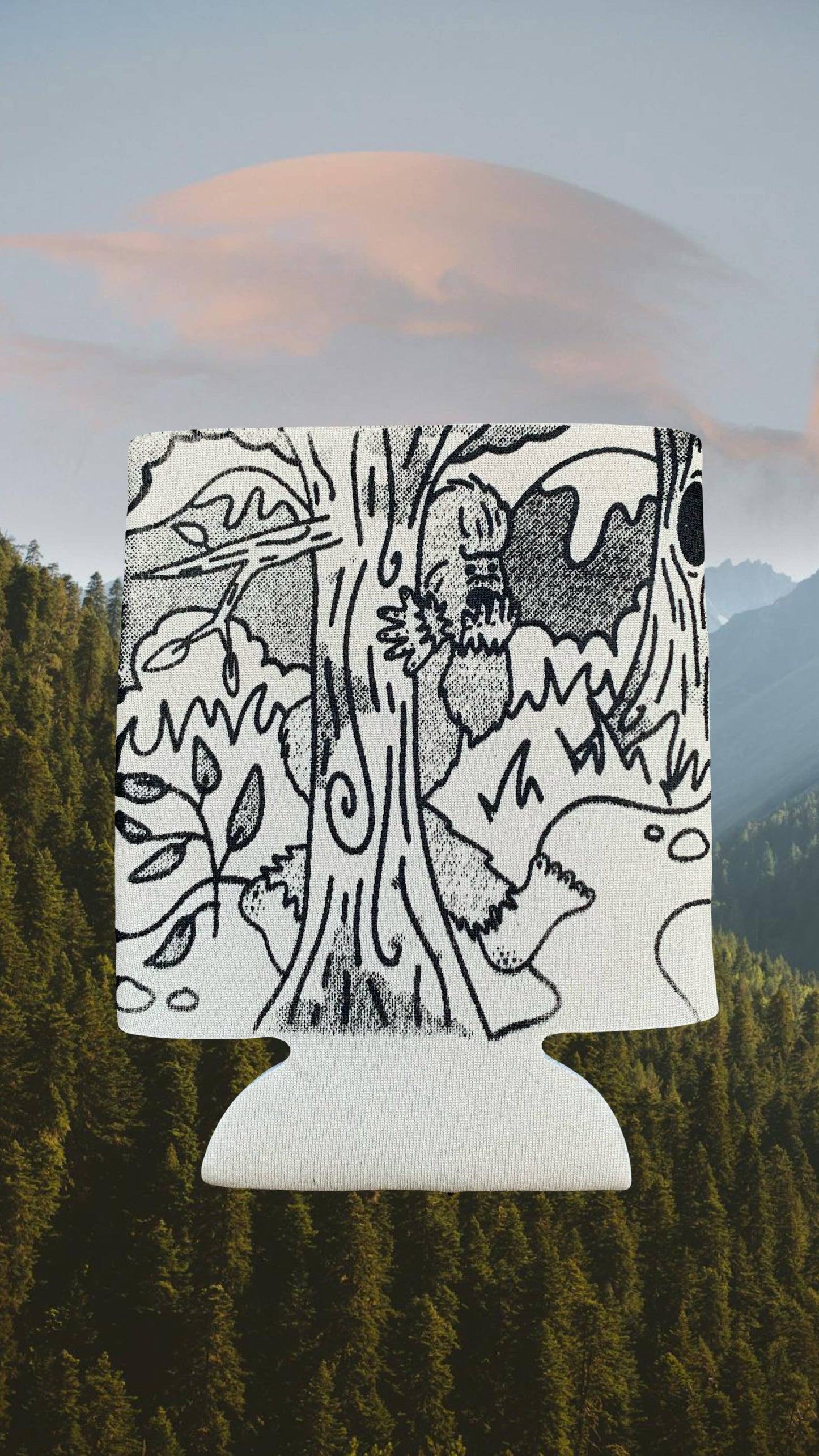 Bigfoot (Sasquatch) Can Cooler