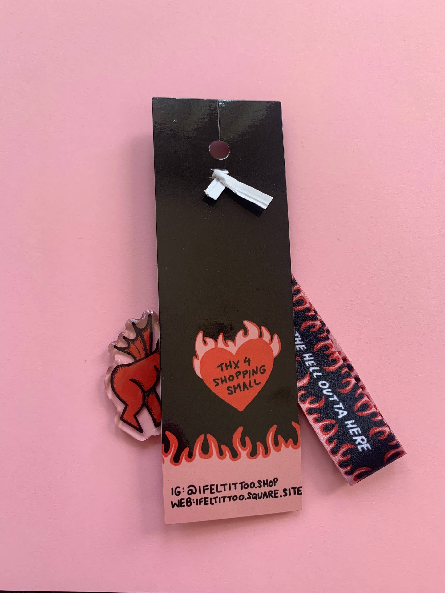 Let's Get The Hell Outta Here Keychain