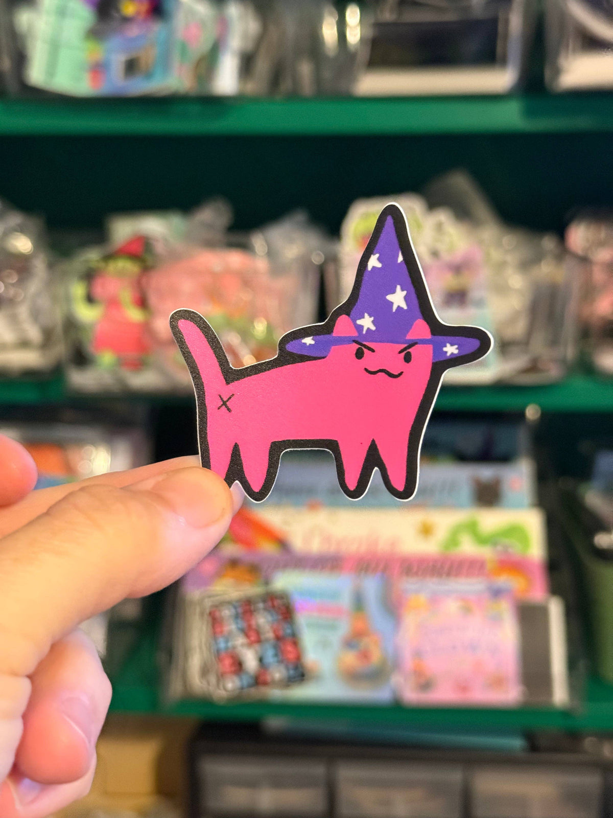 Wizard Cat Sticker