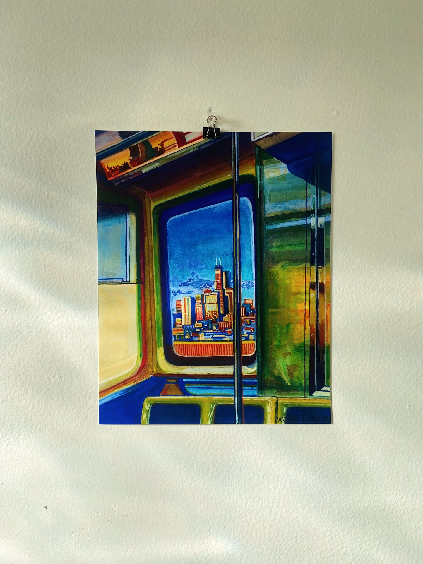 Doors open on the left