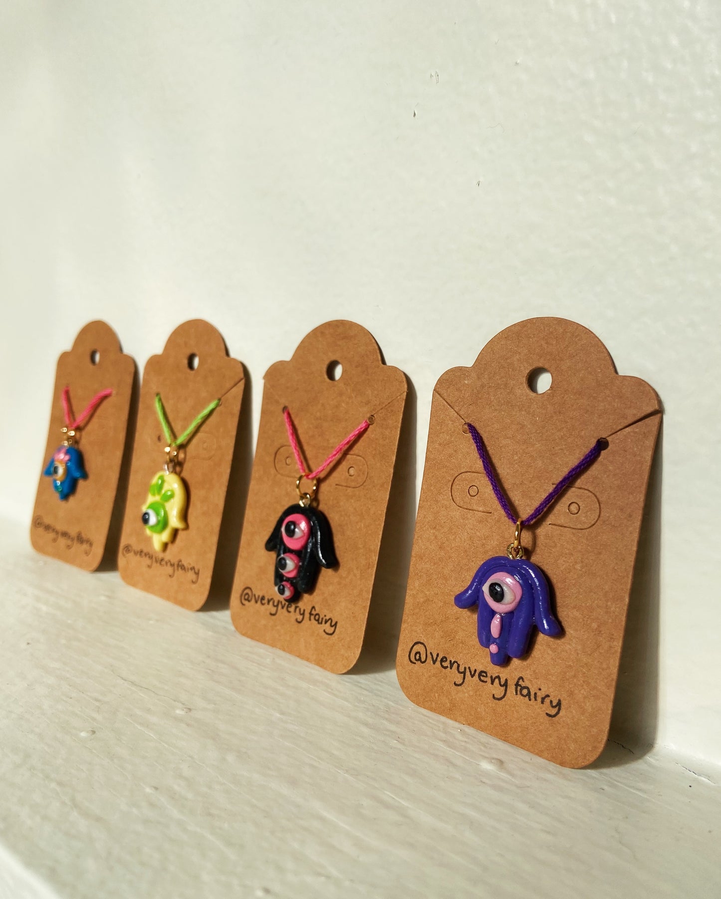Hamsa Charm, Handmade