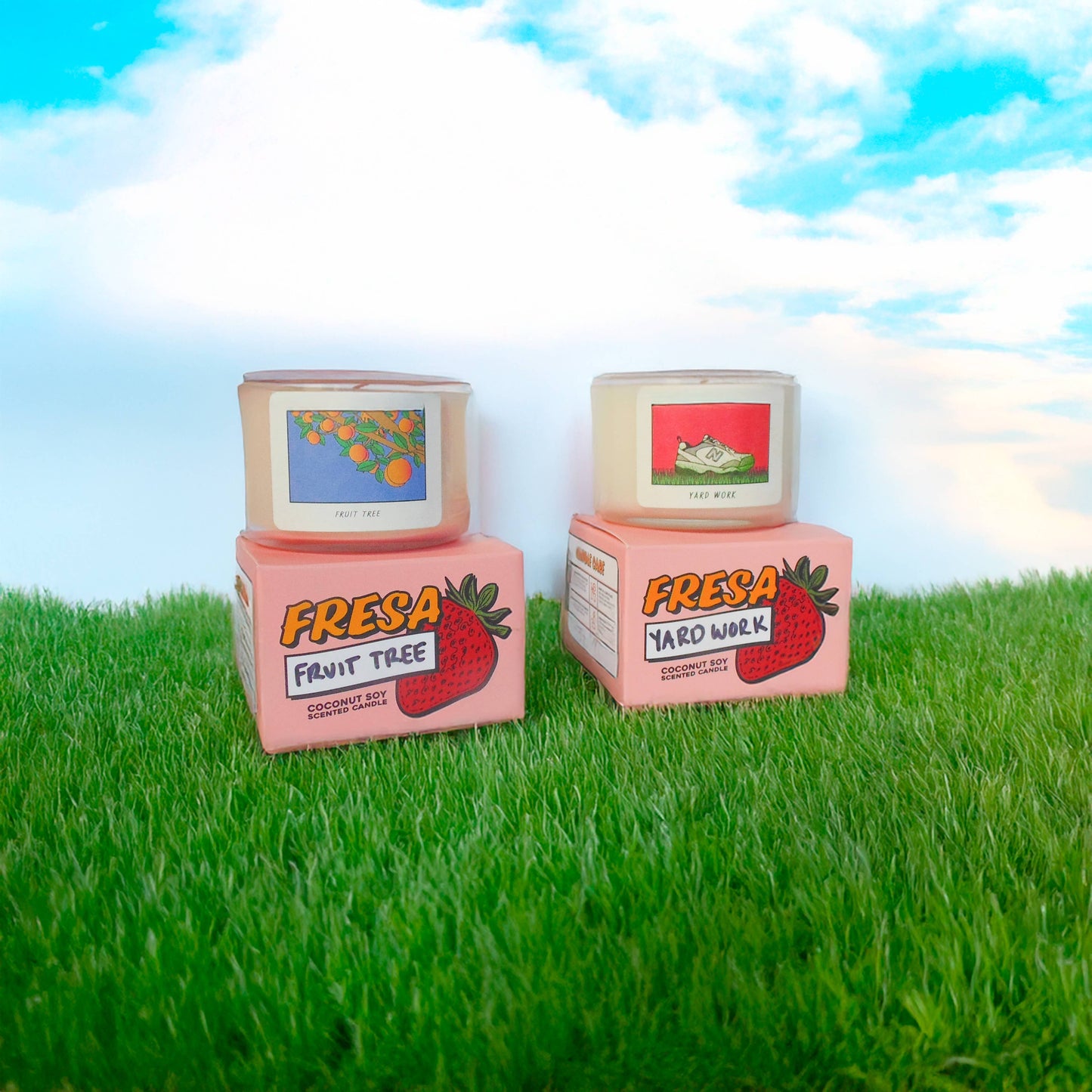 YARD WORK | Midwest Inspired Grass Candle