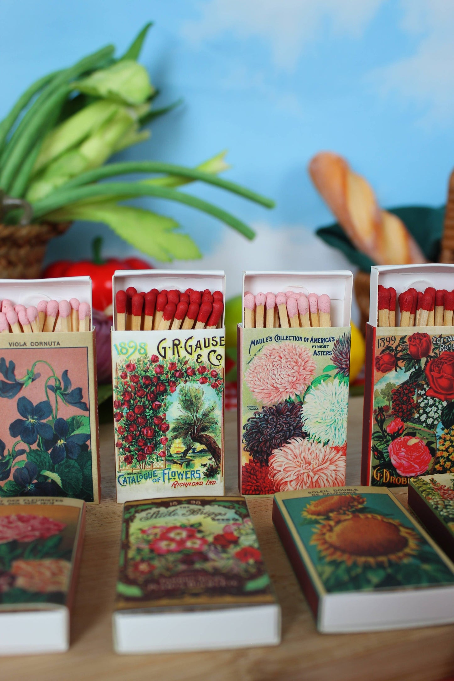 Flower Seed Match Set
