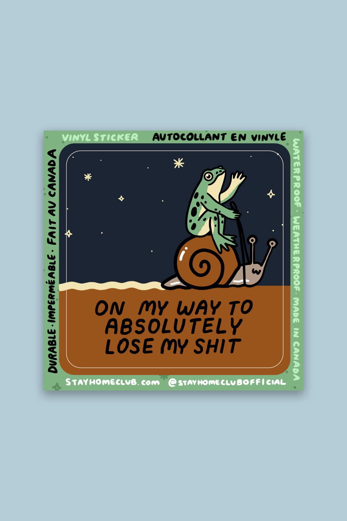 Lose My Shit Sticker | Waterproof Vinyl Sticker