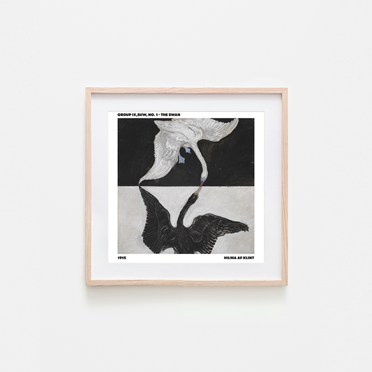 The Swan No.1 Art Print Hilma AF Klint