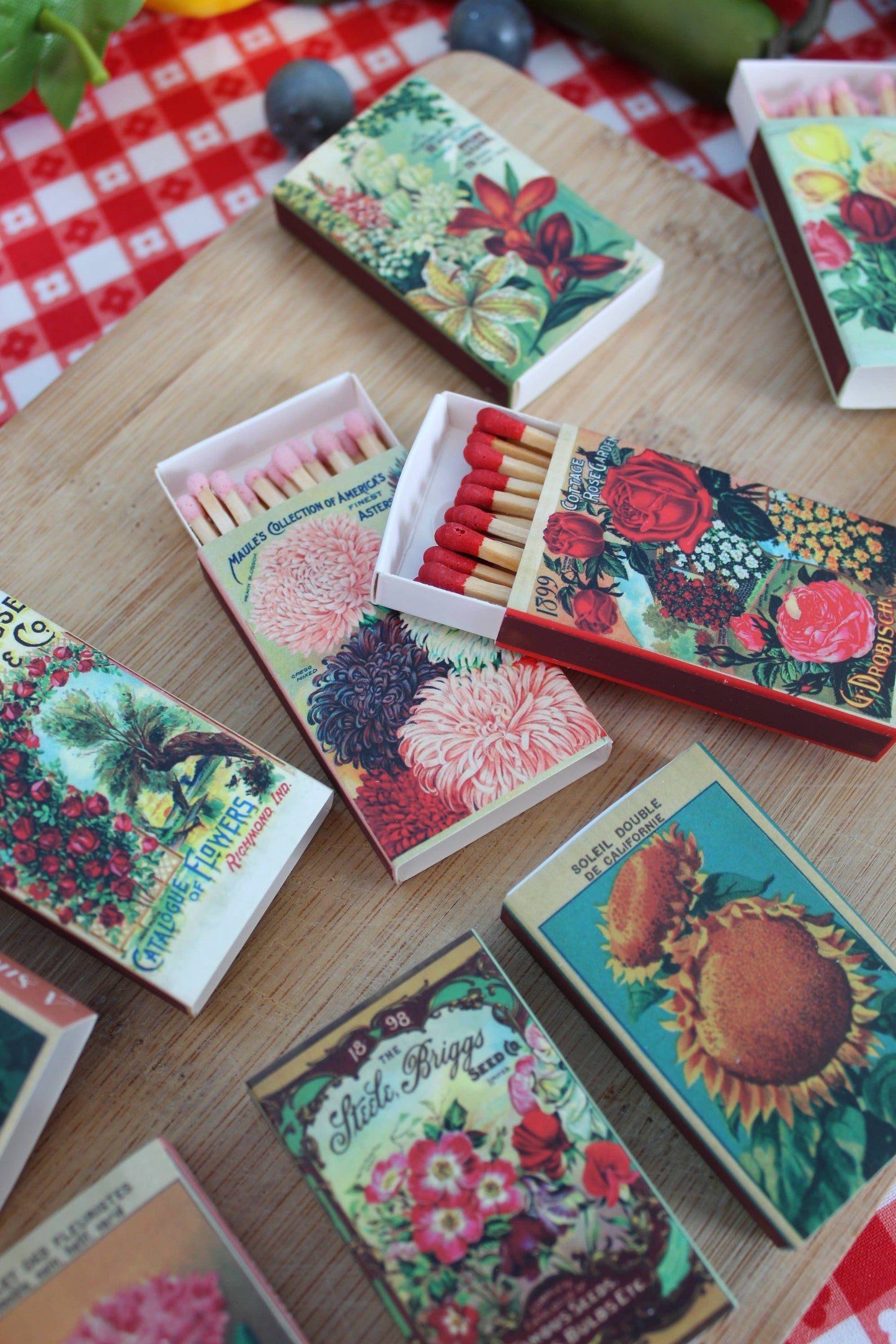 Flower Seed Match Set