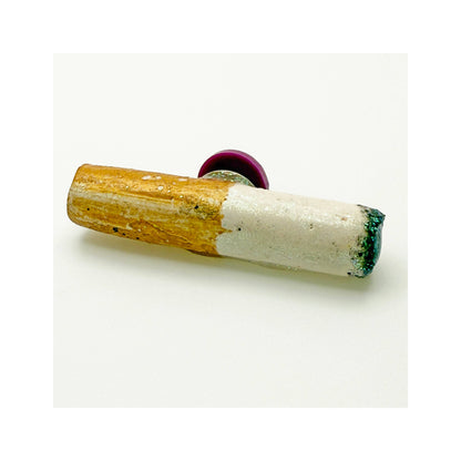 Cigarette Novelty Lapel Pin Emotional Support Buddy 