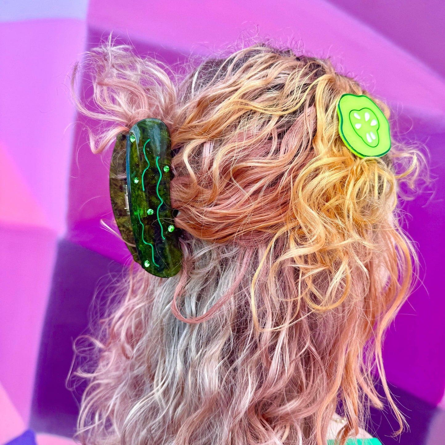 Pickle Hair Claw