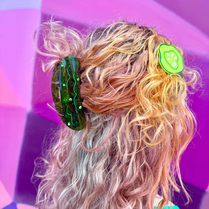 Pickle Hair Claw