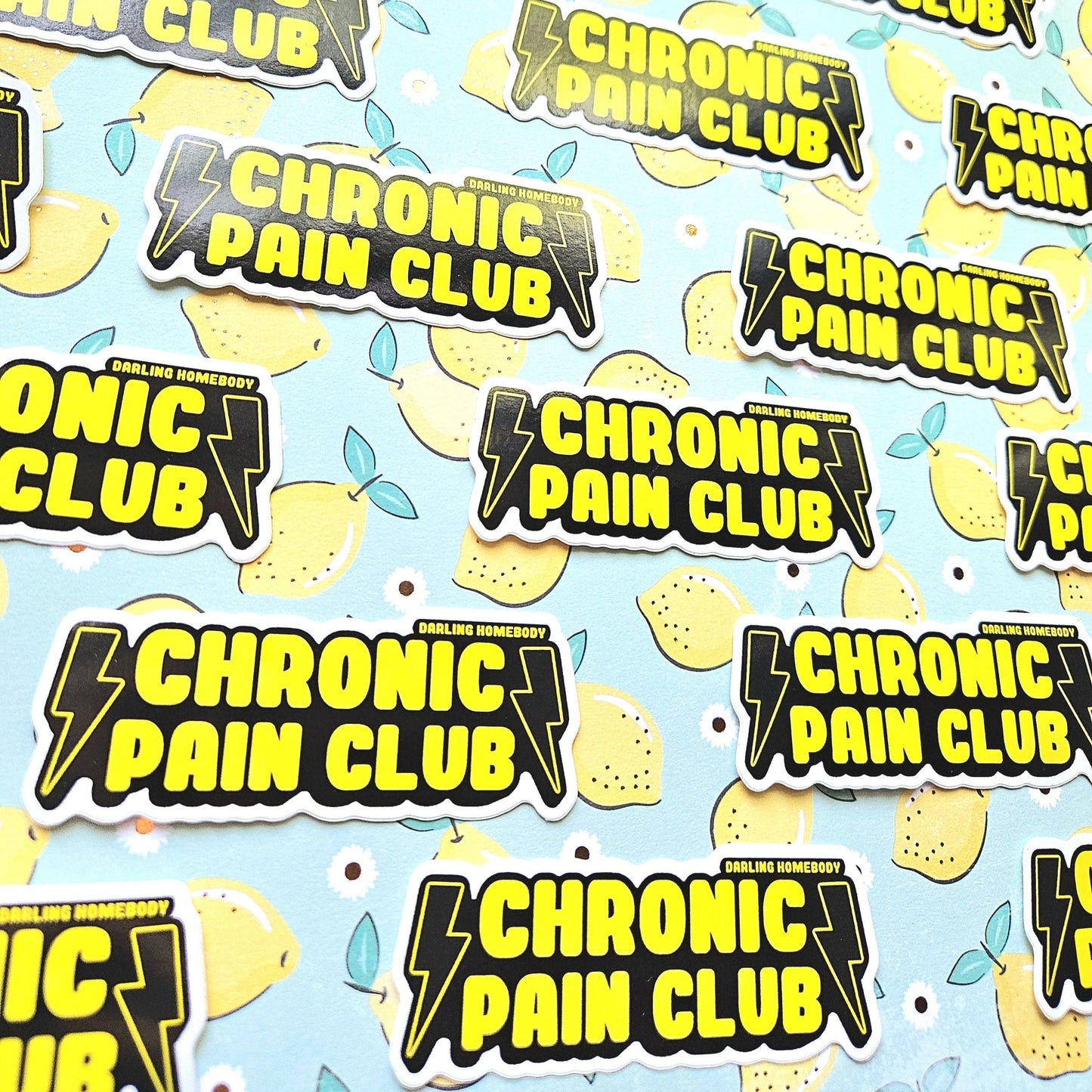 Chronic Pain Club Sticker