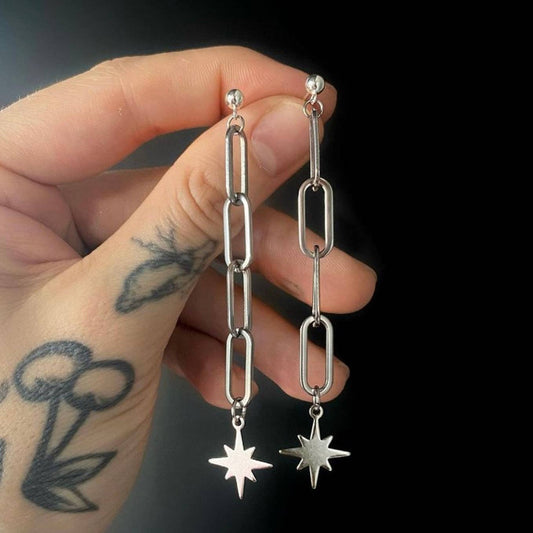 Catena Steel earrings
