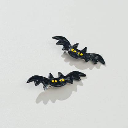 Mini Bat Barrette Hair Clip (Set of 2)