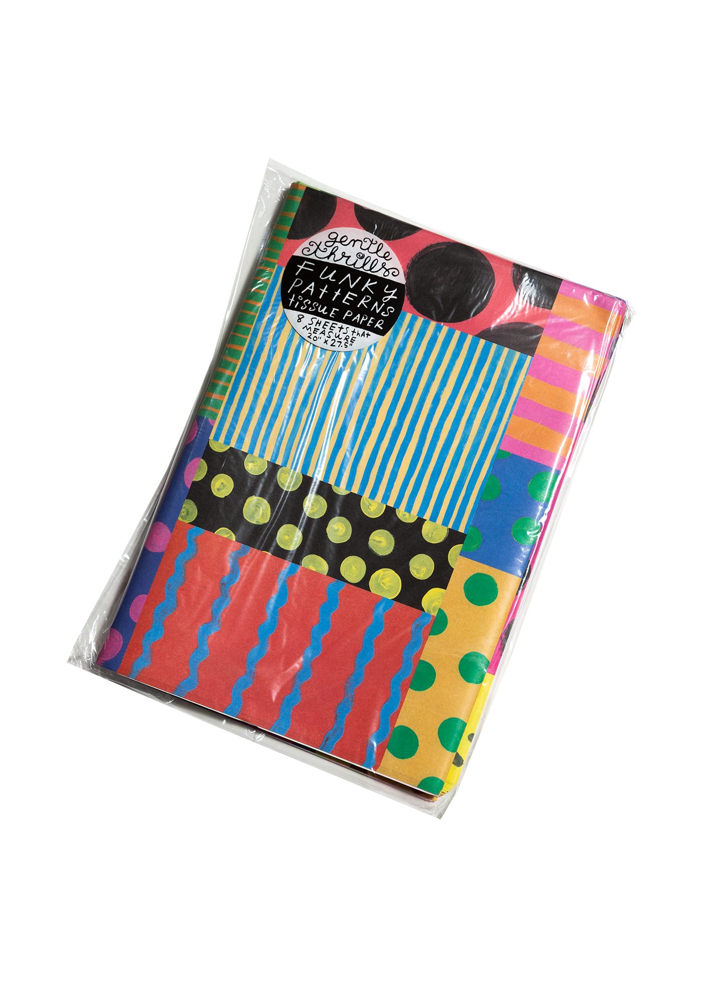 Funky patterns tissue pack