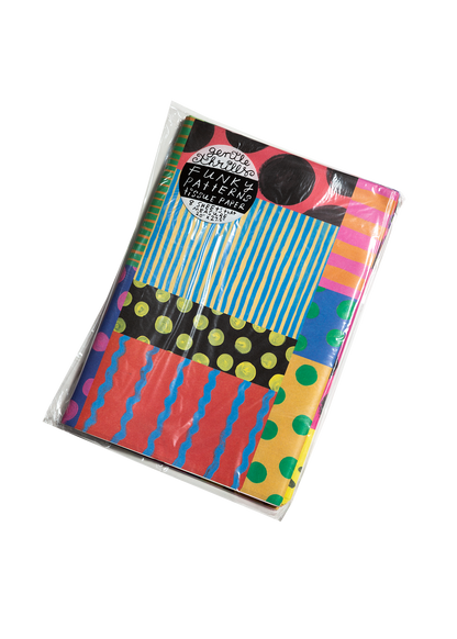 Funky patterns tissue pack
