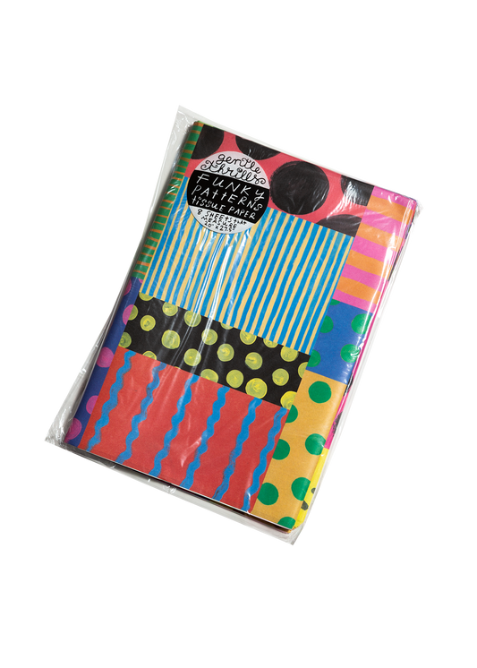 Funky patterns tissue pack