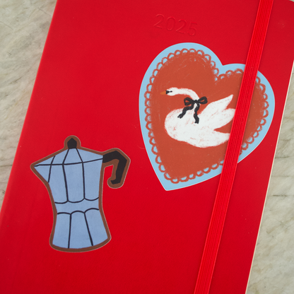 Swan Sticker