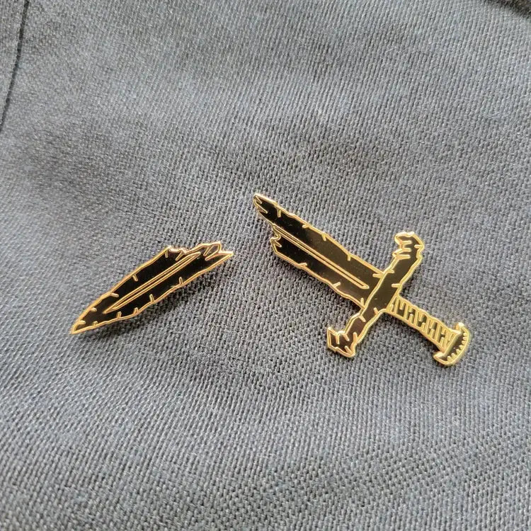 Broken Sword Double Pin