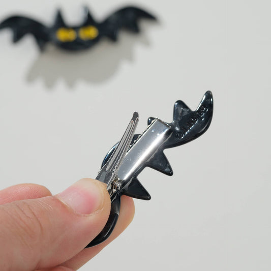 Mini Bat Barrette Hair Clip (Set of 2)