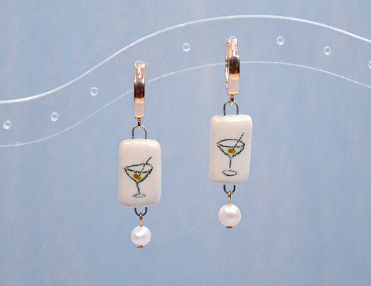 Martini Earrings