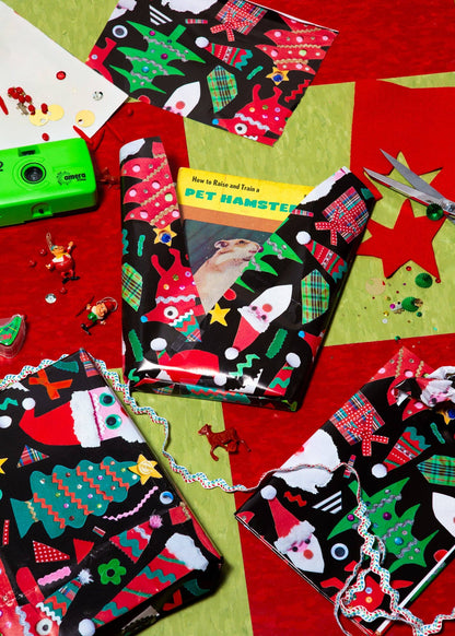 Crafty christmas giftwrap