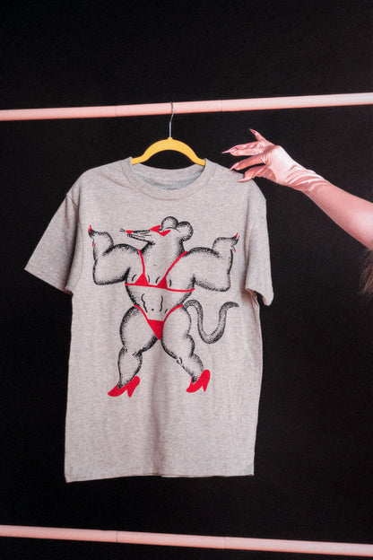 Gym Rat Shirt - Jumbo Double-Sided Screen Print