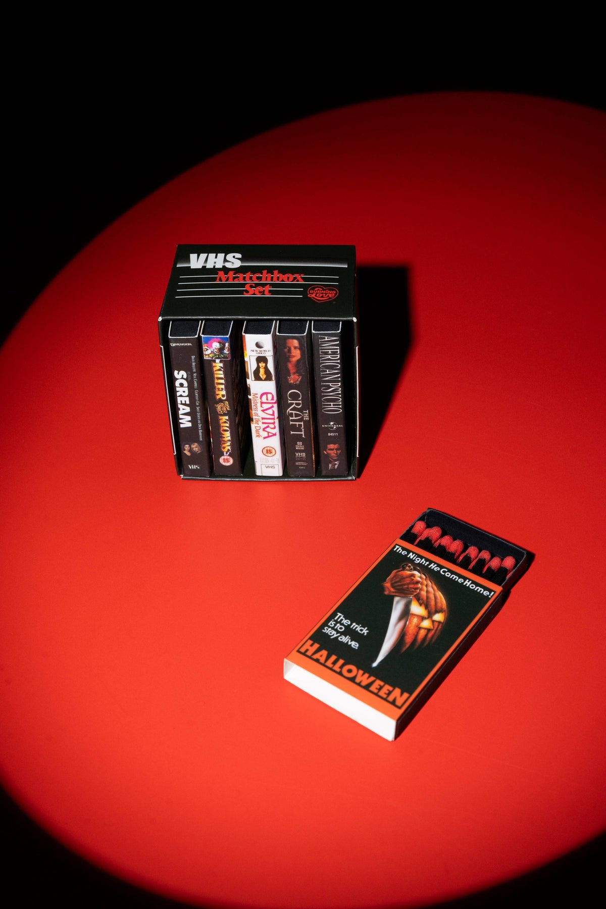 Horror VHS Match Box Set