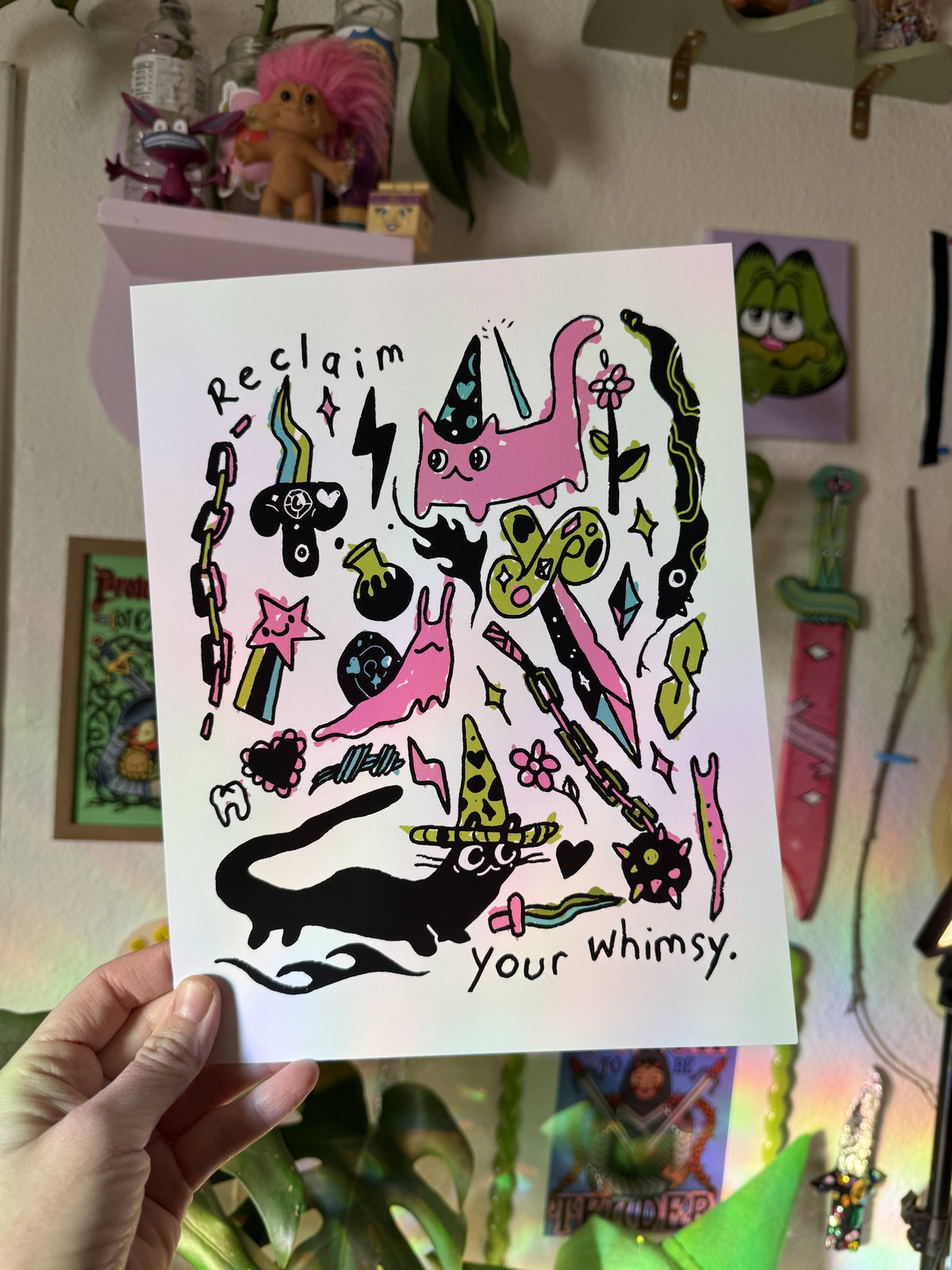 Reclaim your Whimsy Medieval Print