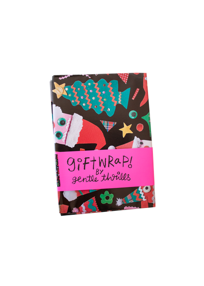 Crafty christmas giftwrap