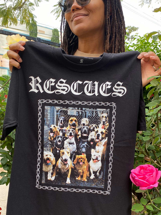 Rescue Dogs Tshirt, 90s Style