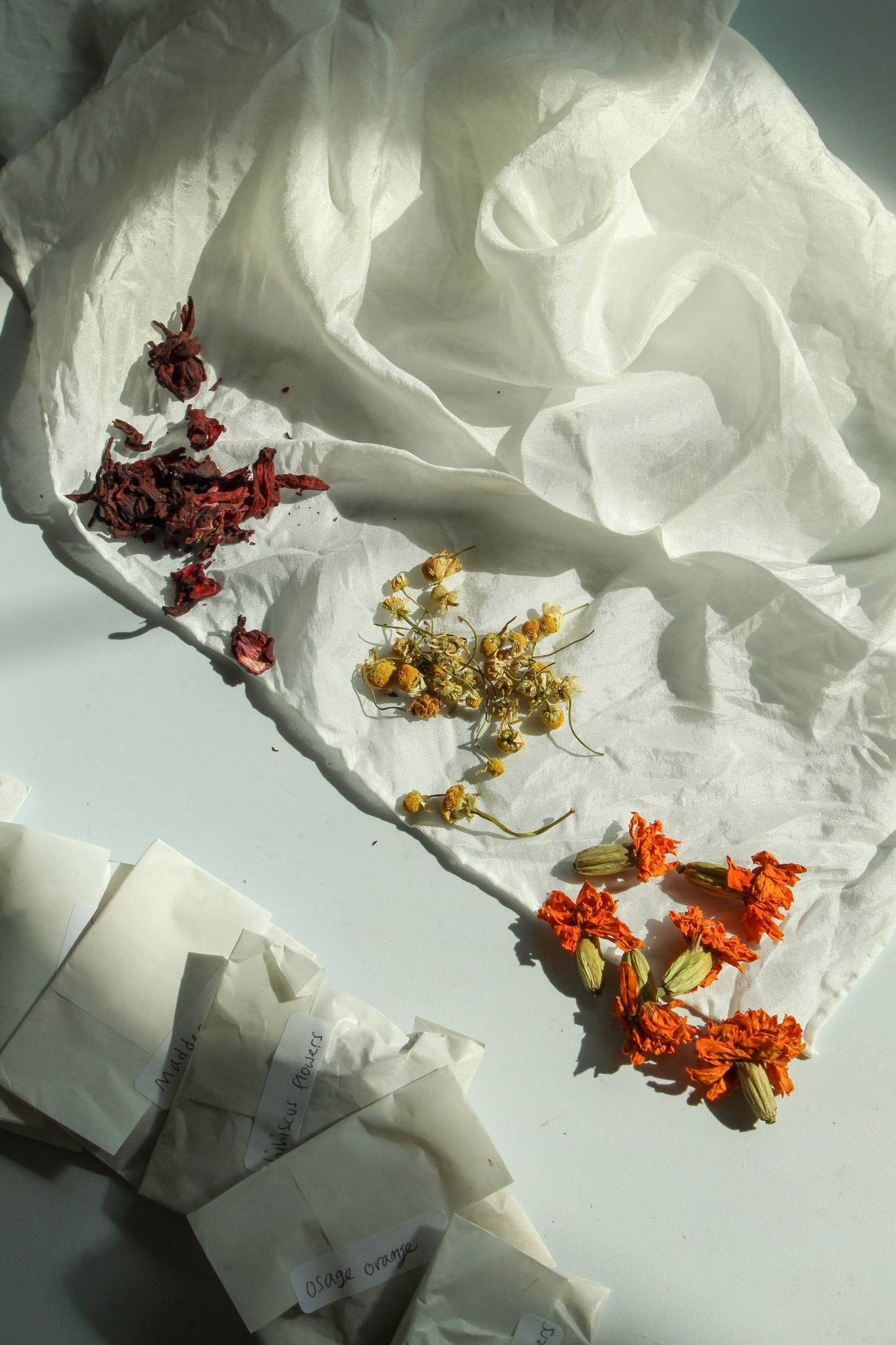 DIY Natural Dye Silk Scarf Kit