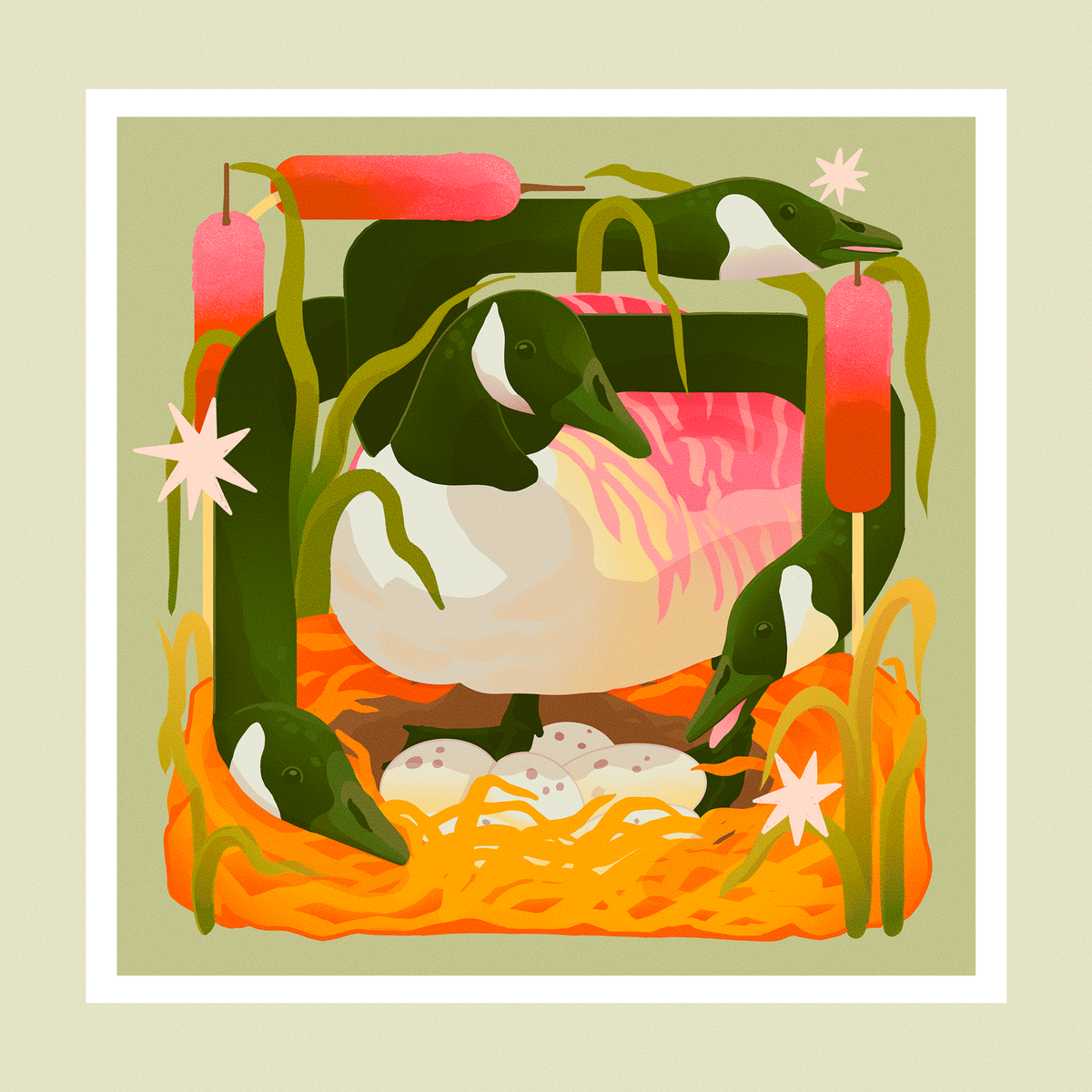 Mother Most Fowl Print