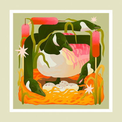Mother Most Fowl Print