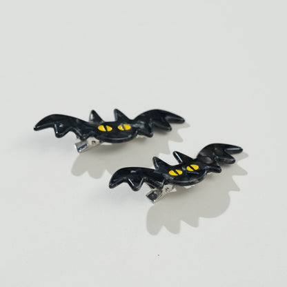 Mini Bat Barrette Hair Clip (Set of 2)