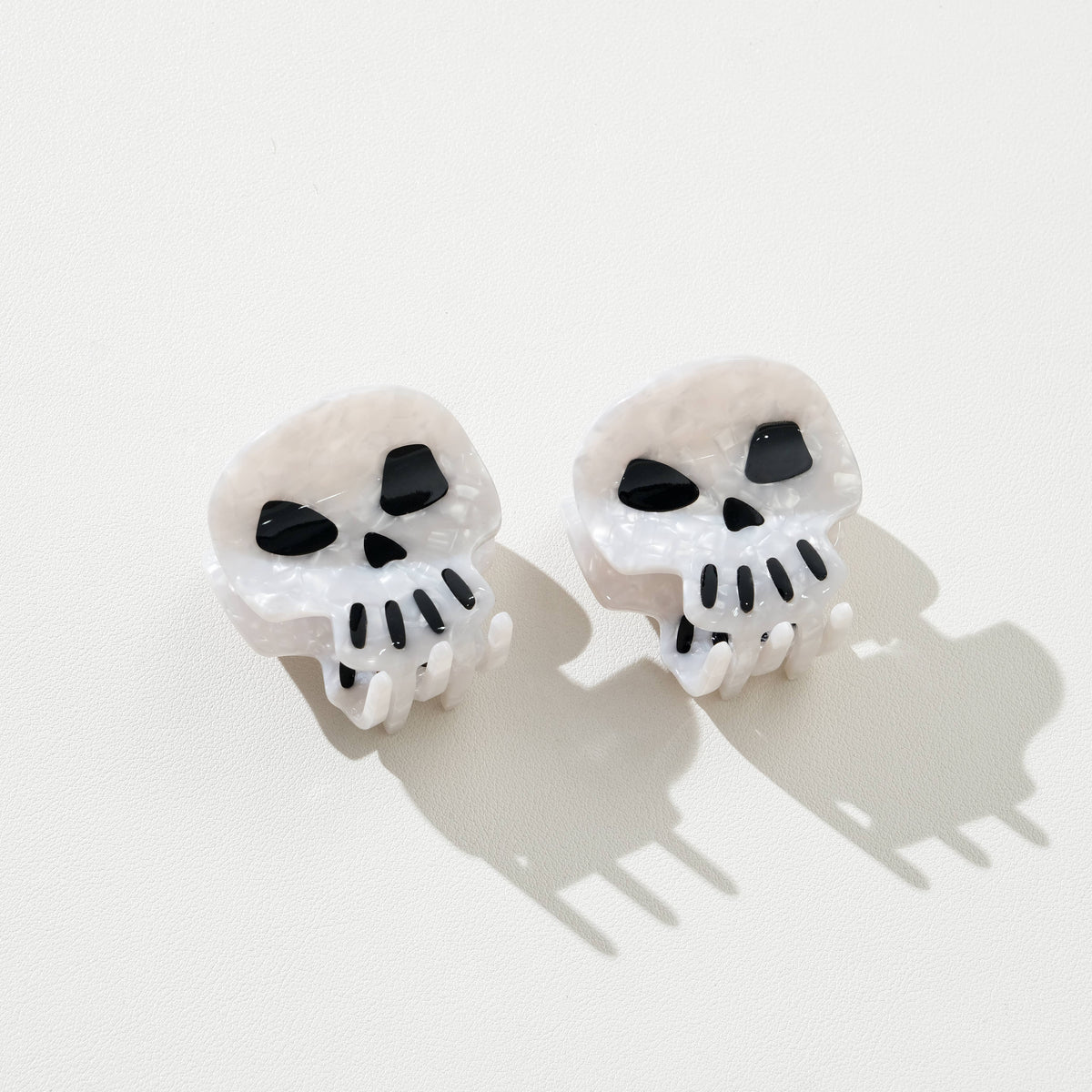 Spooky Skull Claw Clip - Small