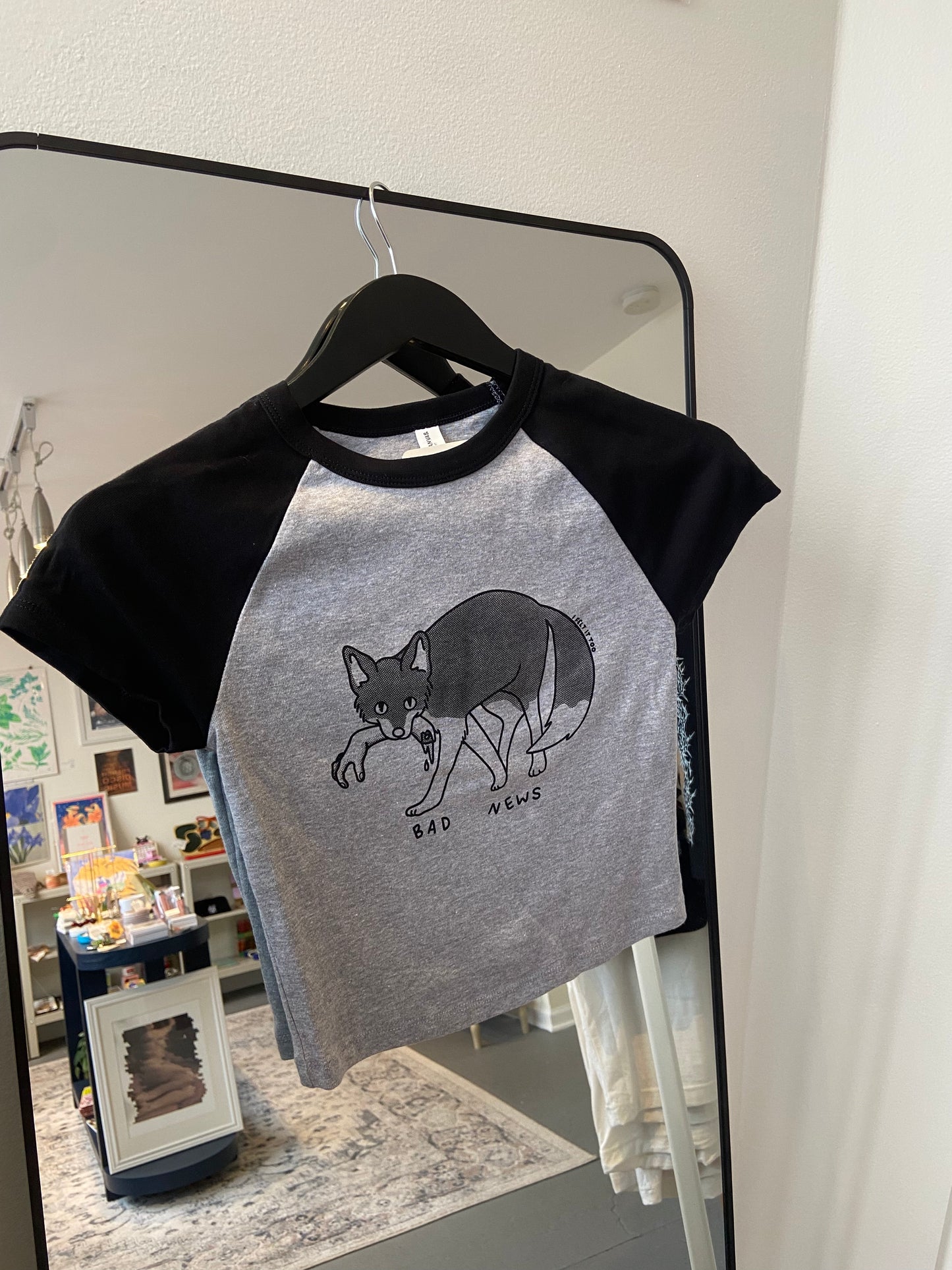 Bad News Baby Raglan Tee