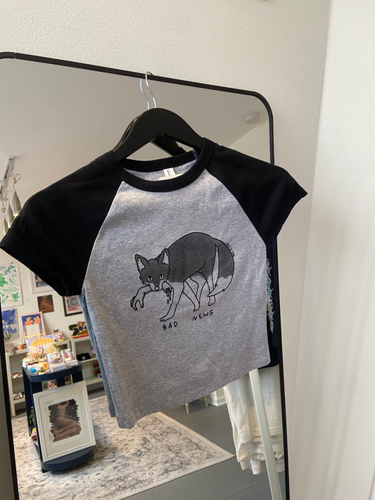 Bad News Baby Raglan Tee