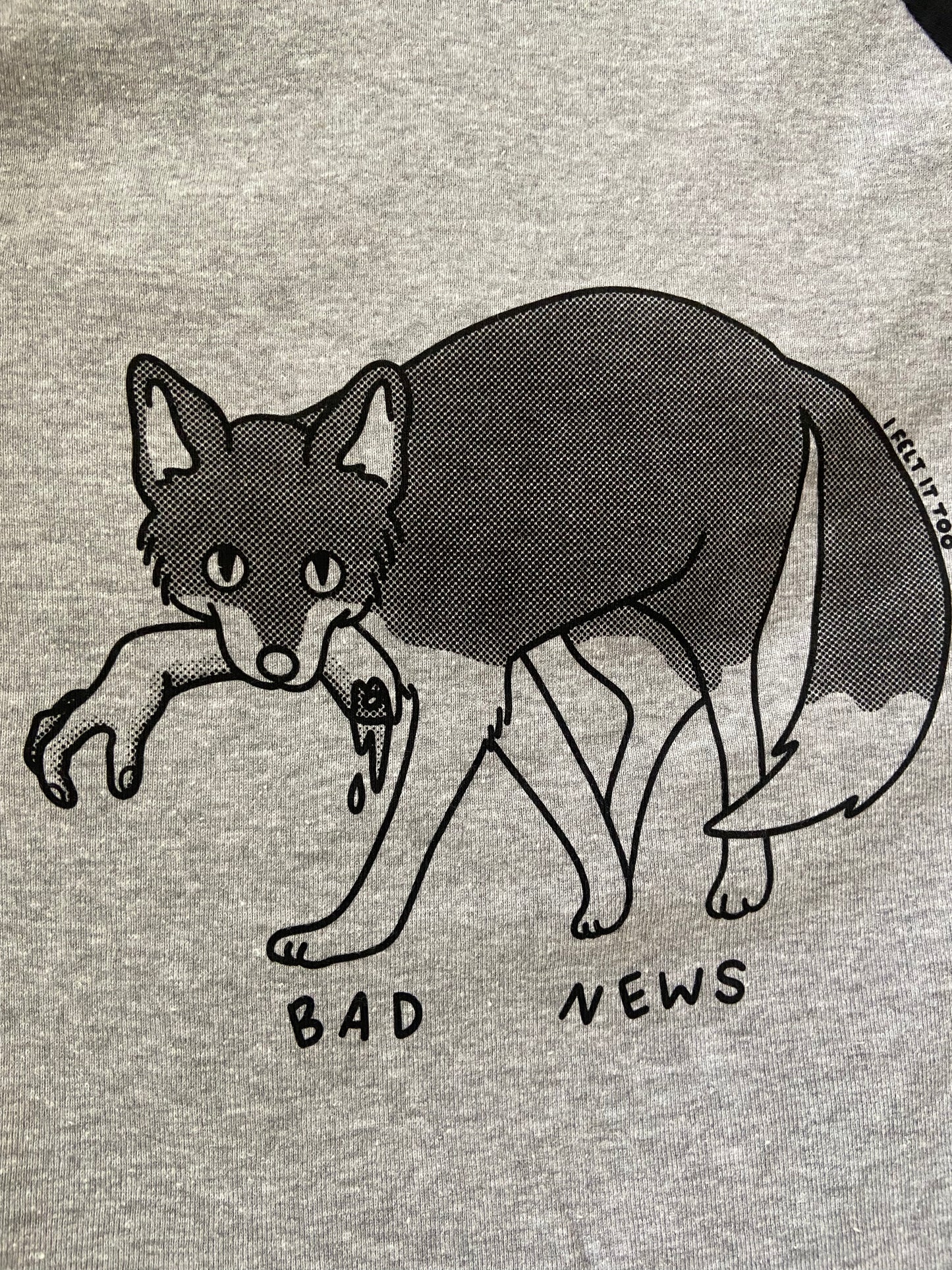Bad News Baby Raglan Tee