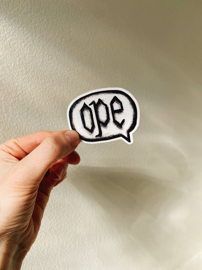 Midwestern OPE sticker
