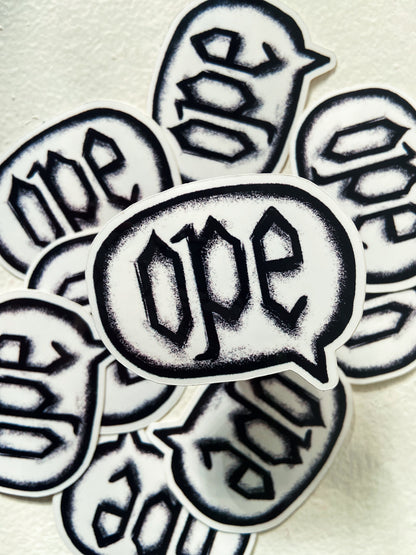 Midwestern OPE sticker