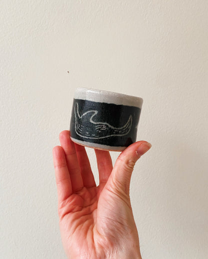 bird skull tumbler