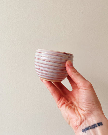 Small White and Red Bowl