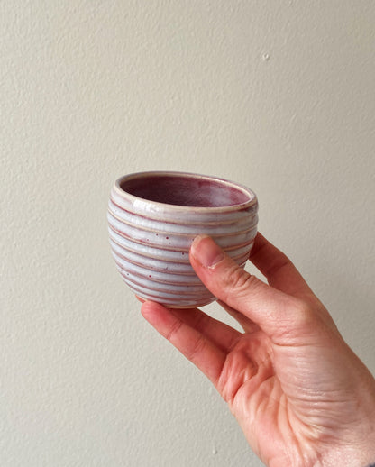 Small White and Red Bowl