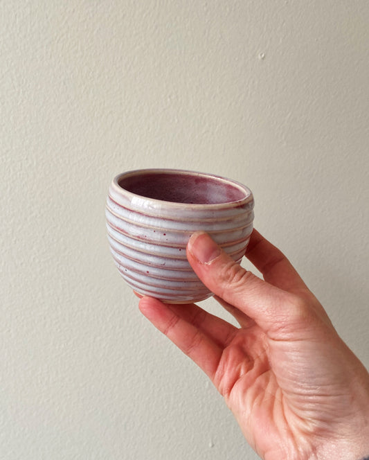 Small White and Red Bowl