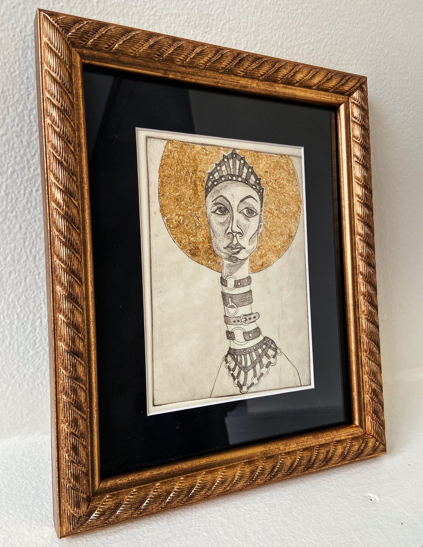 Collared, Framed original work