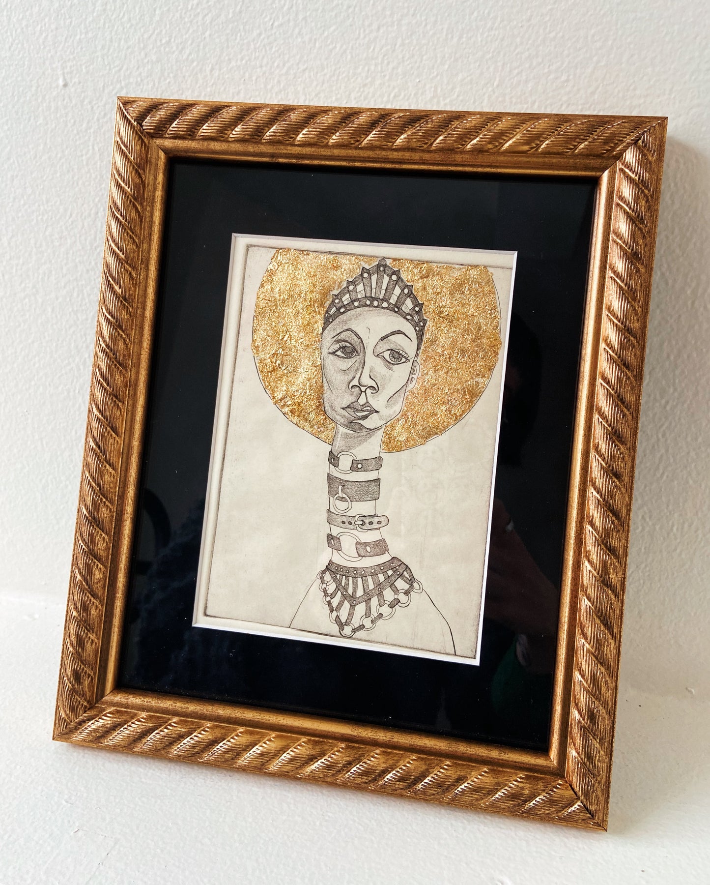 Collared, Framed original work