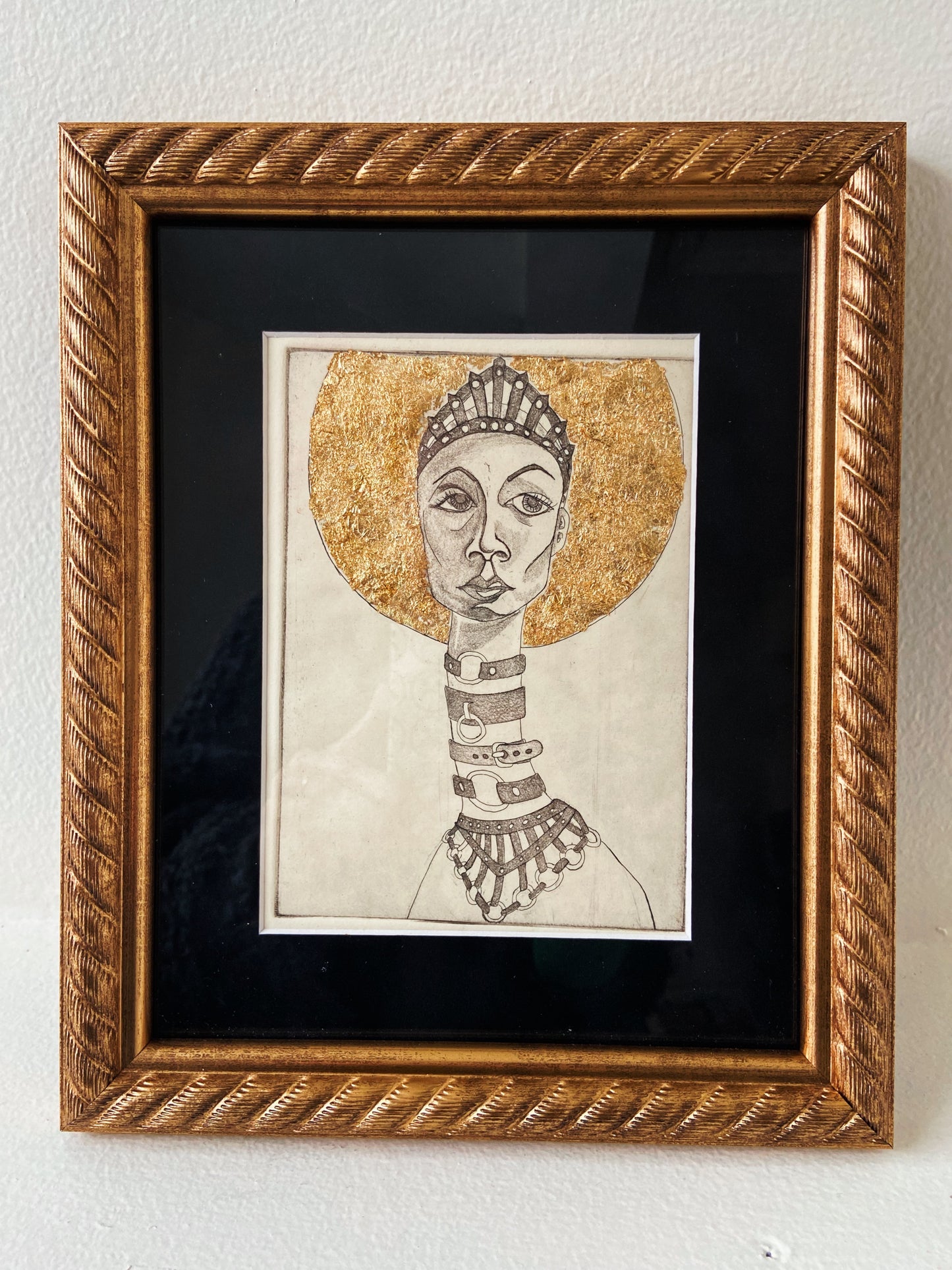 Collared, Framed original work